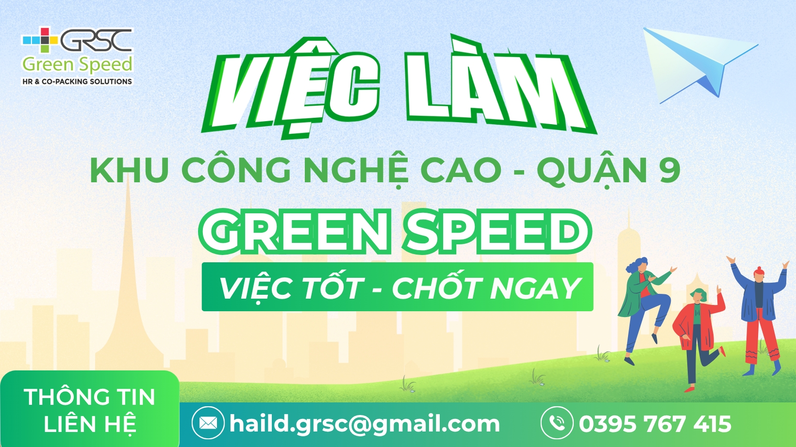 CÔNG TY CỔ PHẦN GREEN SPEED