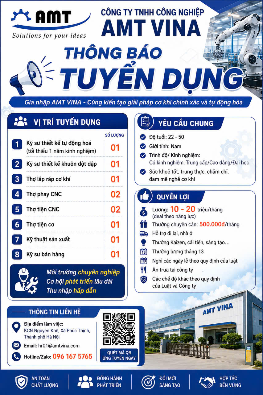 Công ty TNHH Công nghiệp AMT VINA